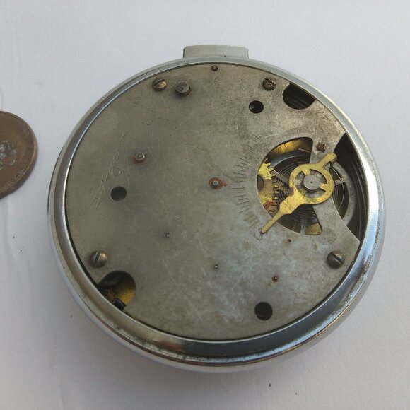Vintage Ingraham Biltmore Pocket Watch - Parts Only - Picture 4 of 5